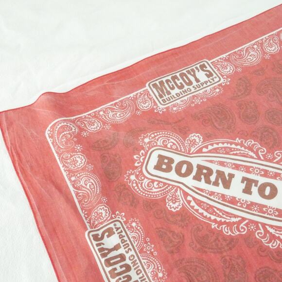 McCoy's Building Supply Bandana Lot 20" x 20" Work Utility Contstruction Western - Picture 9 of 9